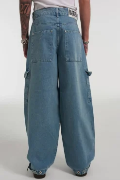 Jeans^The Ragged Priest Mens Balloon Jean Light Blue