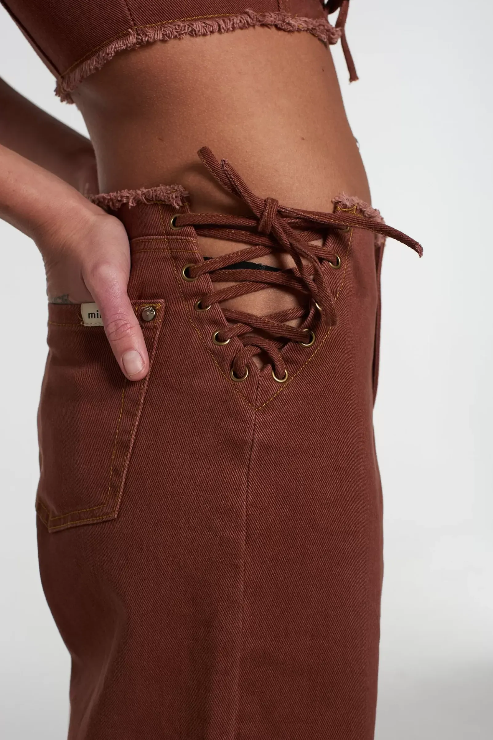 Jeans^The Ragged Priest Milk It Earth Low Rise Jean