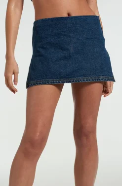 Skirts & Shorts^The Ragged Priest Milk It Idle Denim Mini Skirt