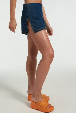Skirts & Shorts^The Ragged Priest Milk It Idle Denim Mini Skirt