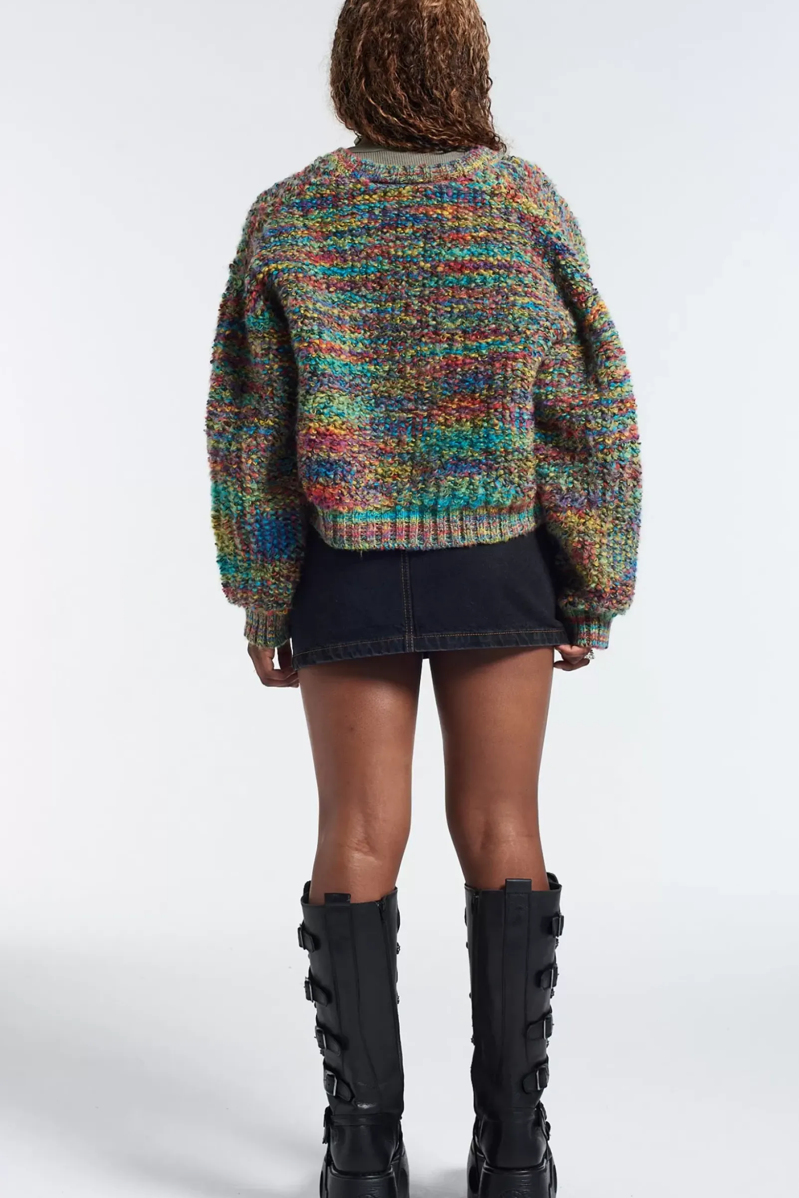 Knitwear & Sweats^The Ragged Priest Noise Knit Cardigan