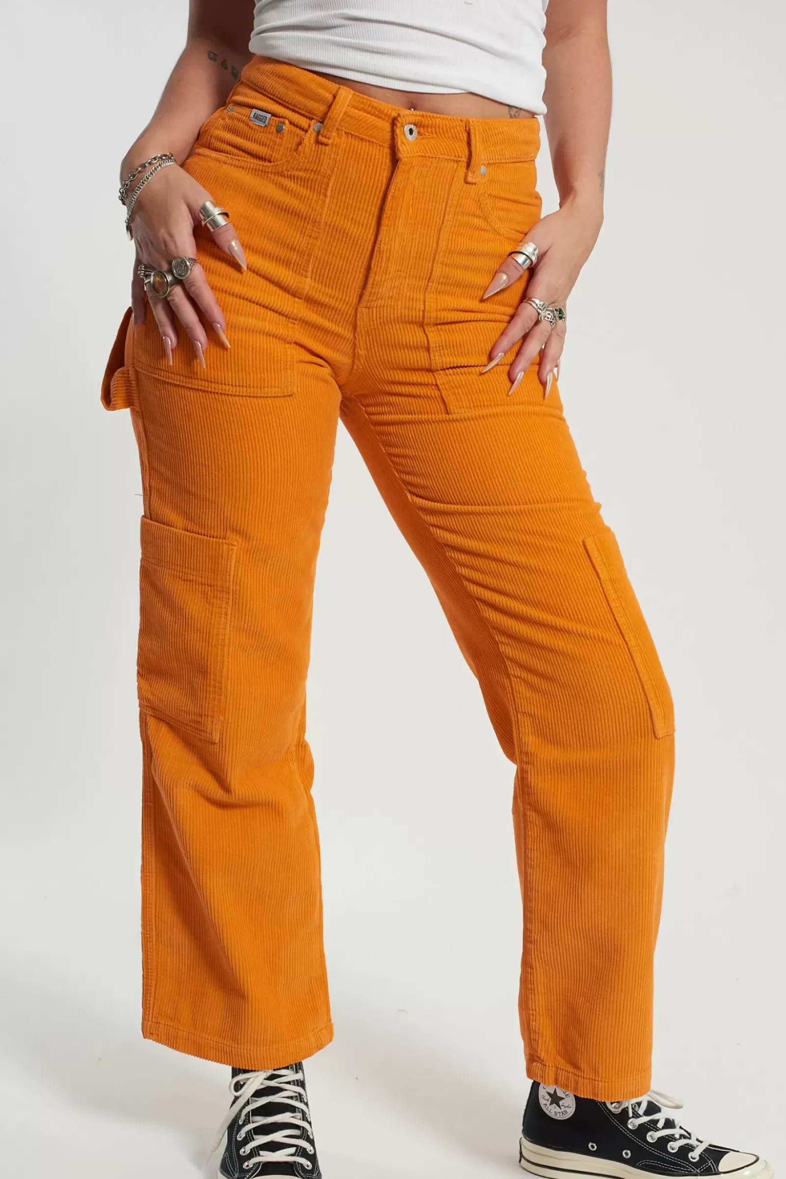 Trousers^The Ragged Priest Orange Cord Combat