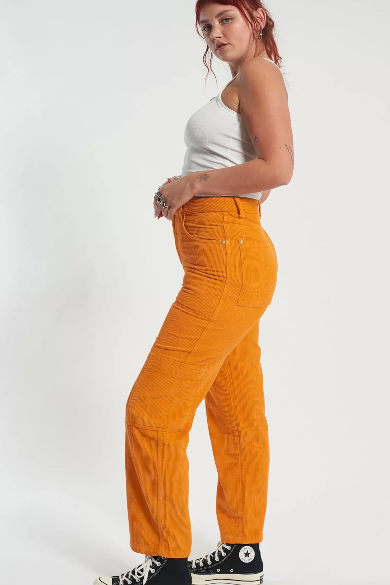 Trousers^The Ragged Priest Orange Cord Combat