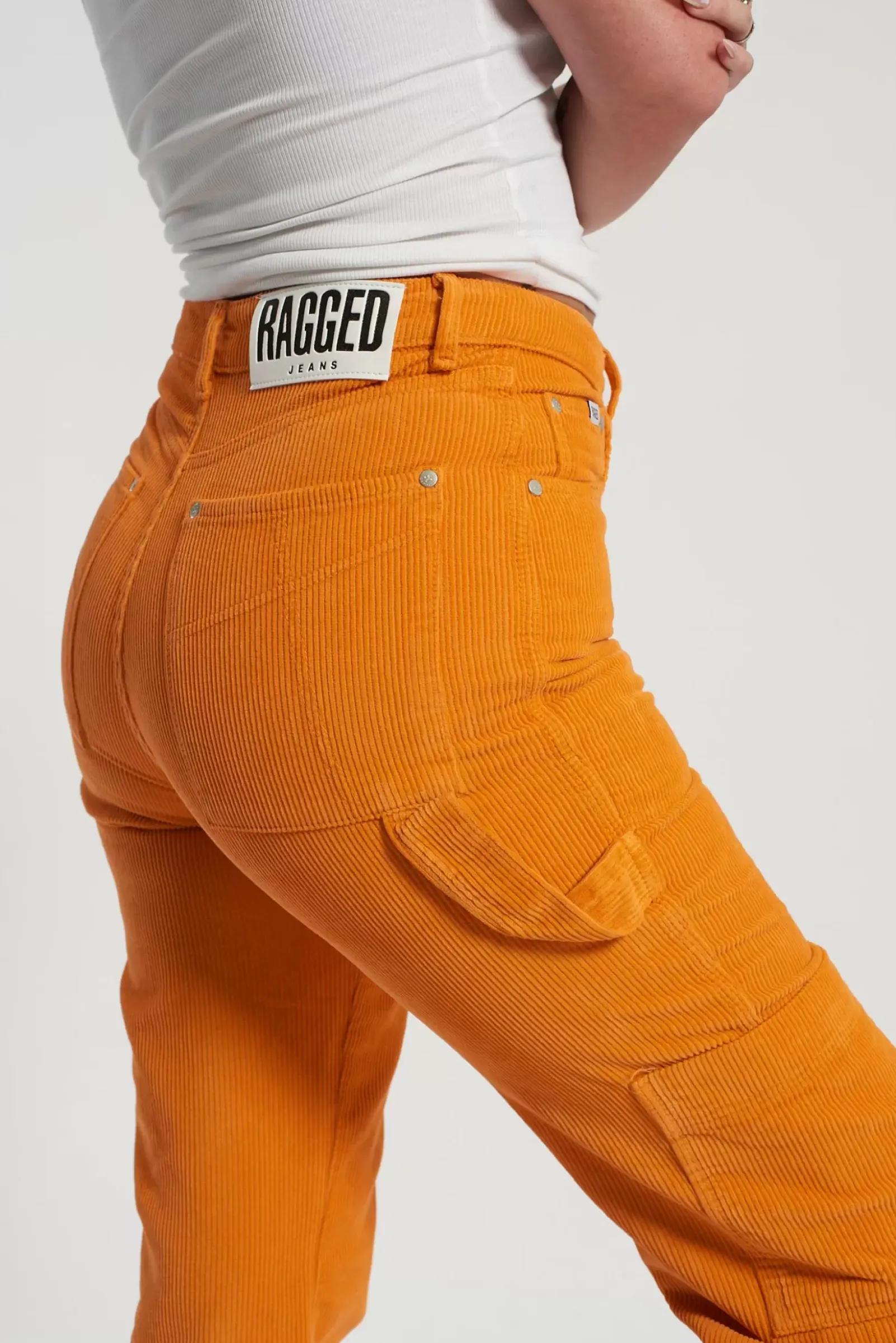 Trousers^The Ragged Priest Orange Cord Combat