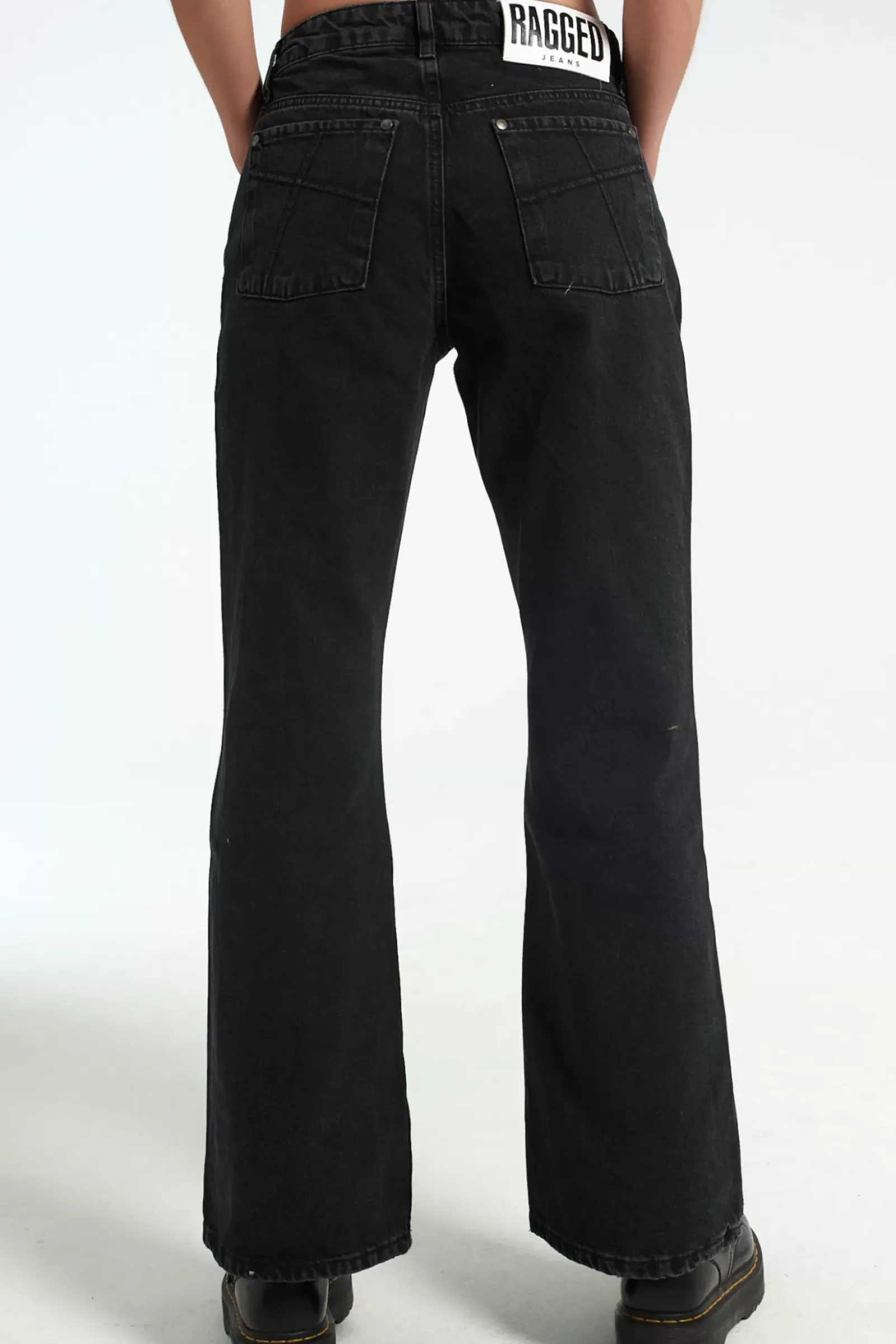 Jeans^The Ragged Priest Organic Boot Cut Dakota Jean Charcoal
