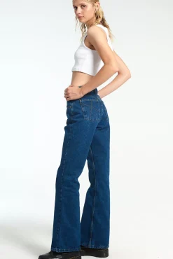 Jeans^The Ragged Priest Organic Boot Cut Dakota Jean Stonewash Indigo
