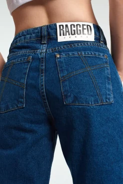 Jeans^The Ragged Priest Organic Boot Cut Dakota Jean Stonewash Indigo