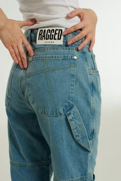Jeans^The Ragged Priest Organic Combat Jean Charcoal