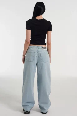 Jeans^The Ragged Priest Organic Release Jean Blue Mid Blue