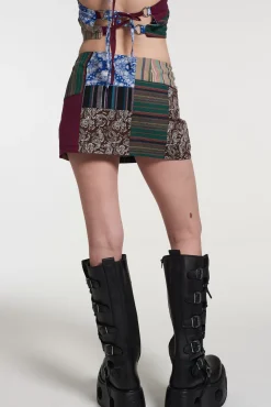 Skirts & Shorts^The Ragged Priest Patchwork Mini Skirt