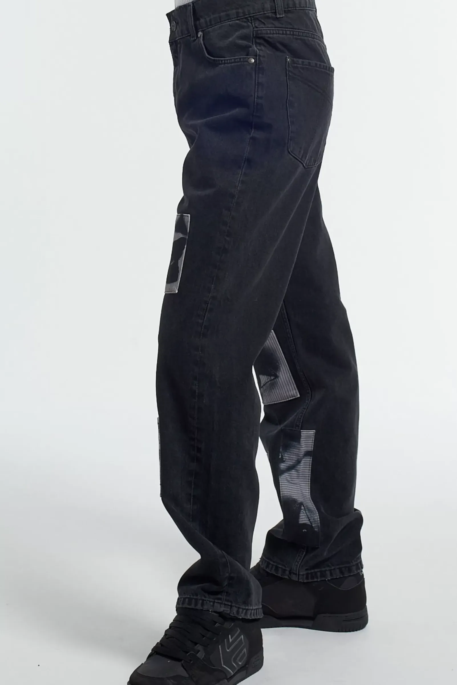 Jeans^The Ragged Priest Patchwork Straight Leg Jean