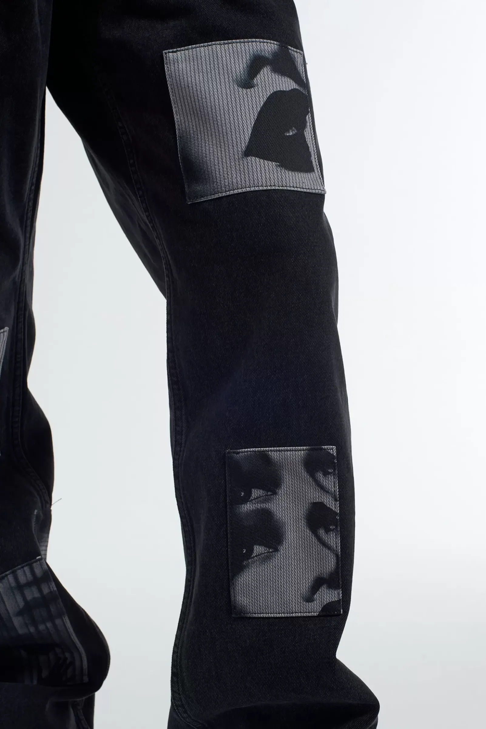Jeans^The Ragged Priest Patchwork Straight Leg Jean