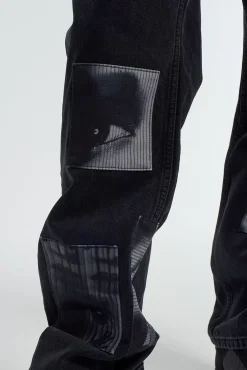 Jeans^The Ragged Priest Patchwork Straight Leg Jean