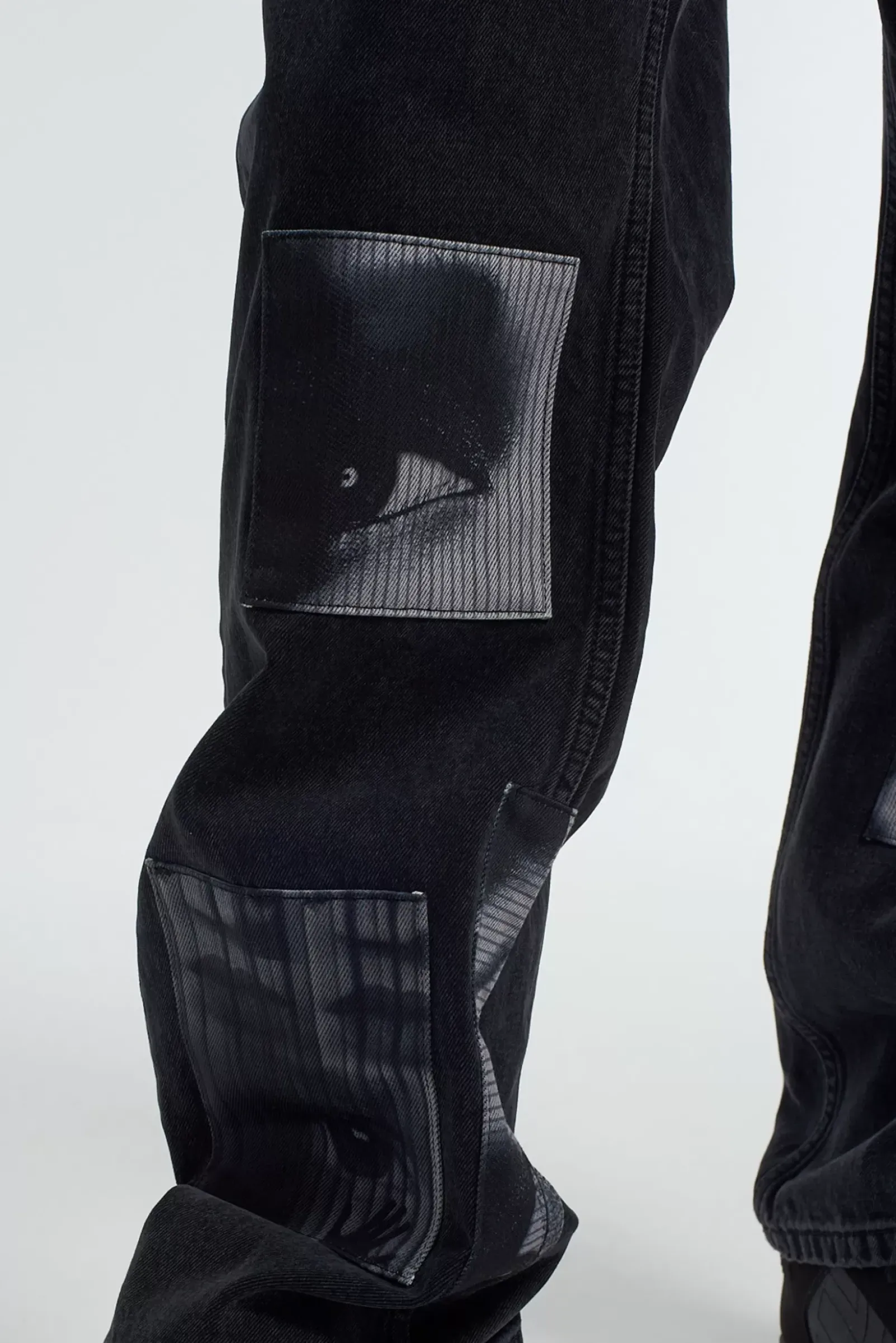 Jeans^The Ragged Priest Patchwork Straight Leg Jean