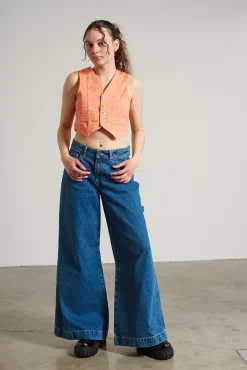 T-Shirts & Tops^The Ragged Priest Polly Denim Waistcoat