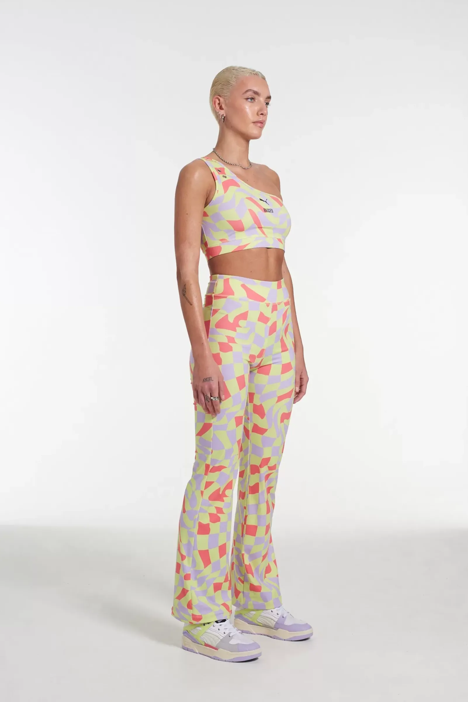 T-Shirts & Tops^The Ragged Priest Puma X All Over Print Crop Top