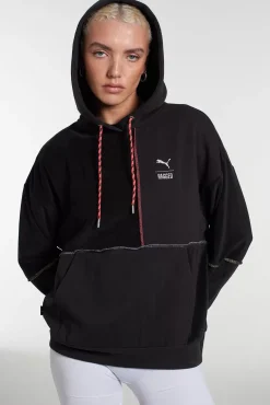Knitwear & Sweats^The Ragged Priest Puma X jersey Hoodie Black
