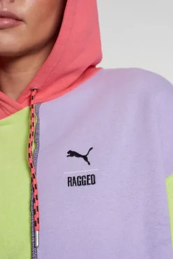 Knitwear & Sweats^The Ragged Priest Puma X jersey Hoodie Colour Block
