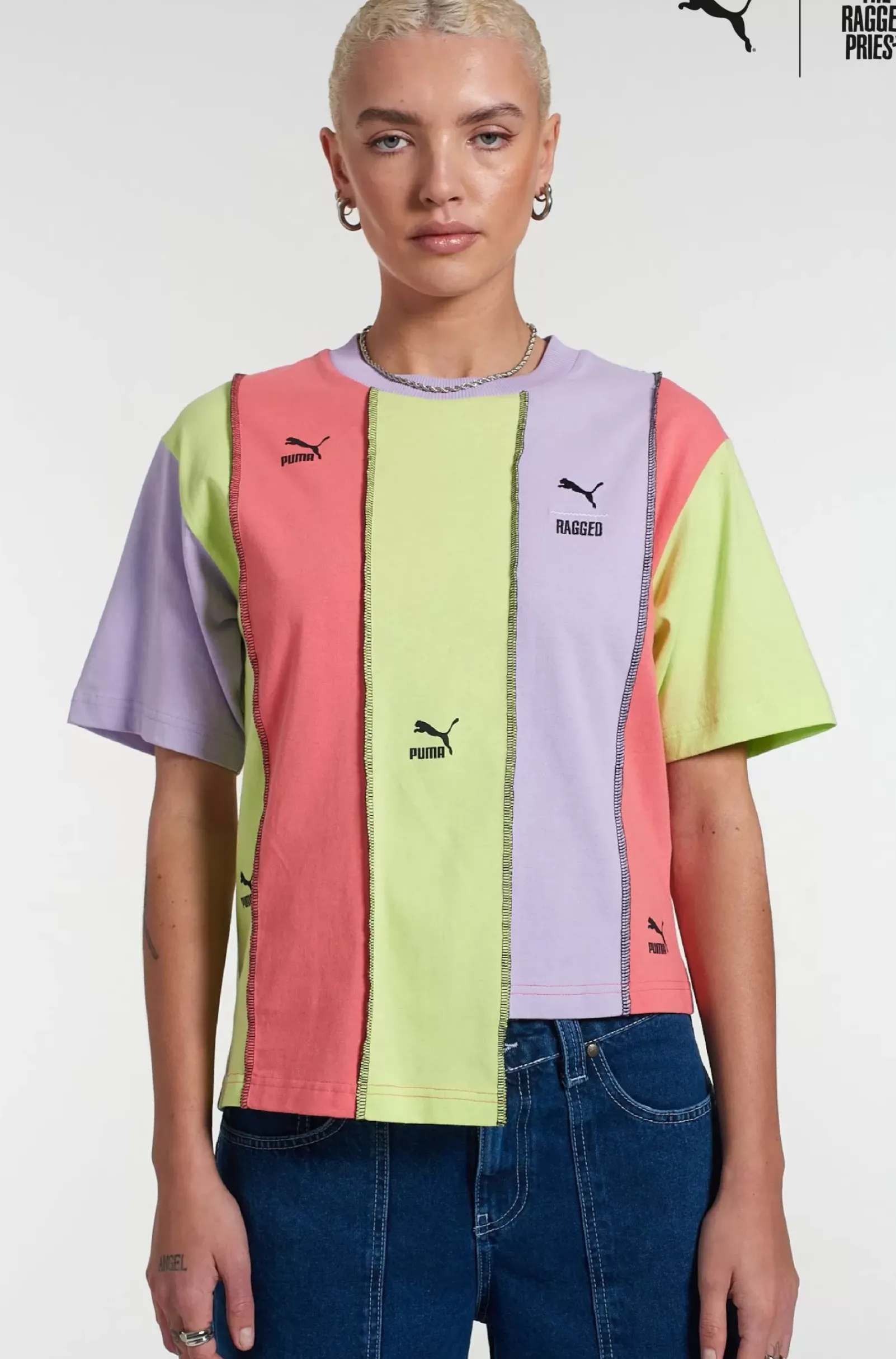 T-Shirts & Tops^The Ragged Priest Puma X jersey Top Colour Block