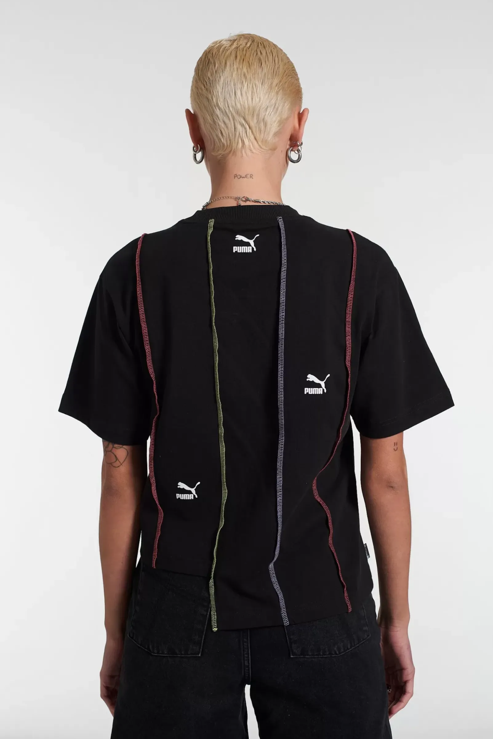 T-Shirts & Tops^The Ragged Priest Puma X jersey Tee Black