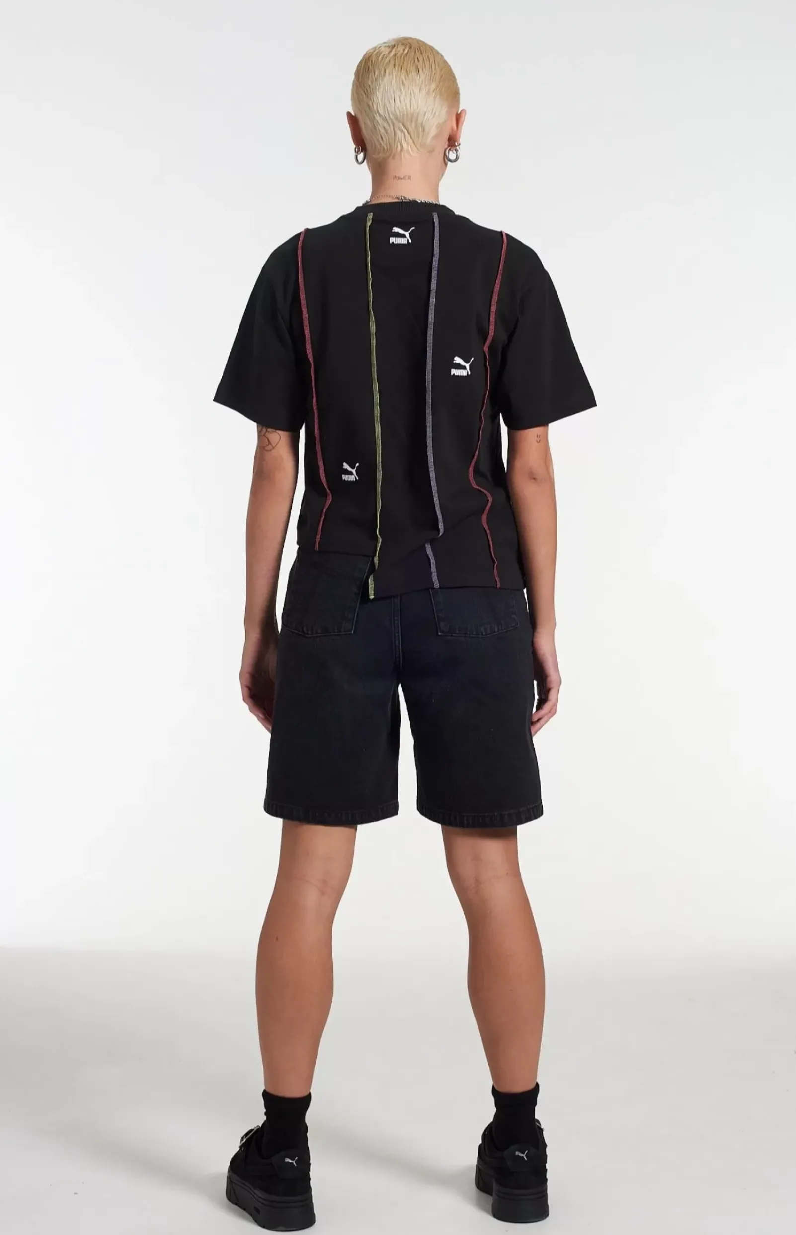 T-Shirts & Tops^The Ragged Priest Puma X jersey Tee Black