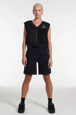 Knitwear & Sweats^The Ragged Priest Puma X vest Black