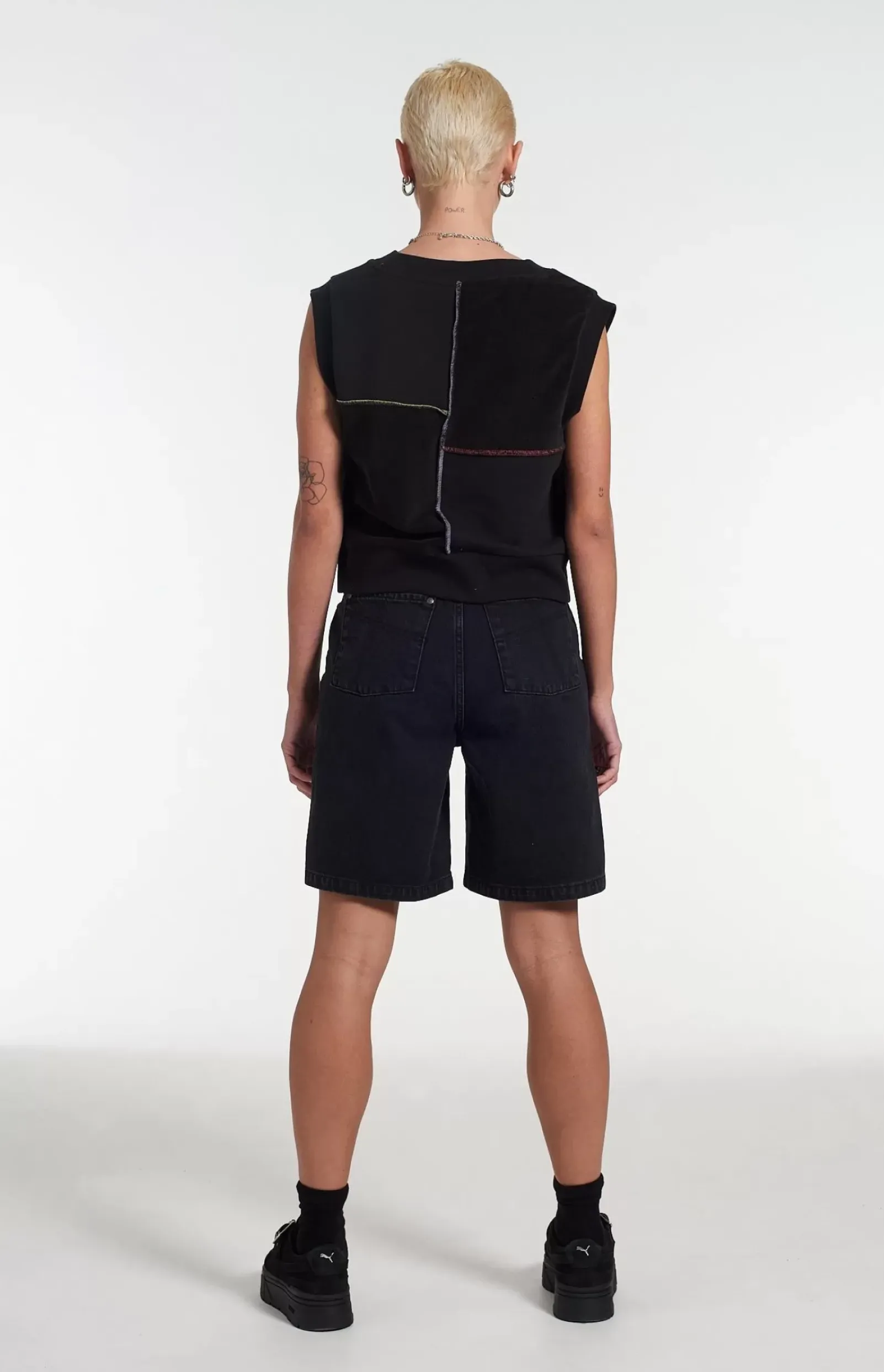Knitwear & Sweats^The Ragged Priest Puma X vest Black