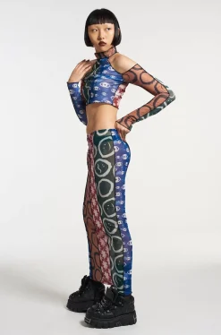 Skirts & Shorts^The Ragged Priest Quantum Mesh Maxi Skirt