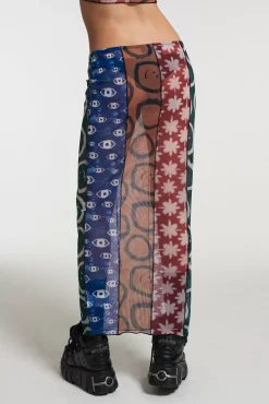 Skirts & Shorts^The Ragged Priest Quantum Mesh Maxi Skirt