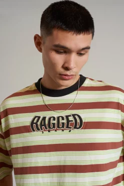 T-Shirts & Tops^The Ragged Priest Ragged Short Sleeve Stripe Top
