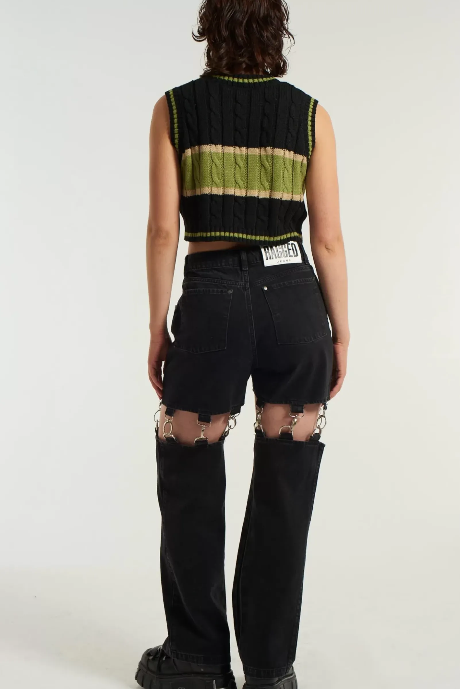 Knitwear & Sweats^The Ragged Priest Ragged Varsity Knit Vest