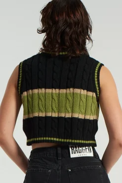 Knitwear & Sweats^The Ragged Priest Ragged Varsity Knit Vest