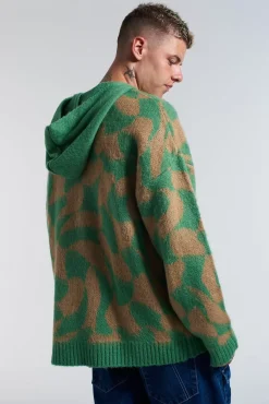 Knitwear, Sweatshirts & Hoodies^The Ragged Priest Ragged Warped Knitted Hoodie