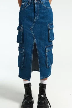 Skirts & Shorts^The Ragged Priest Soda Combat Skirt - Blue