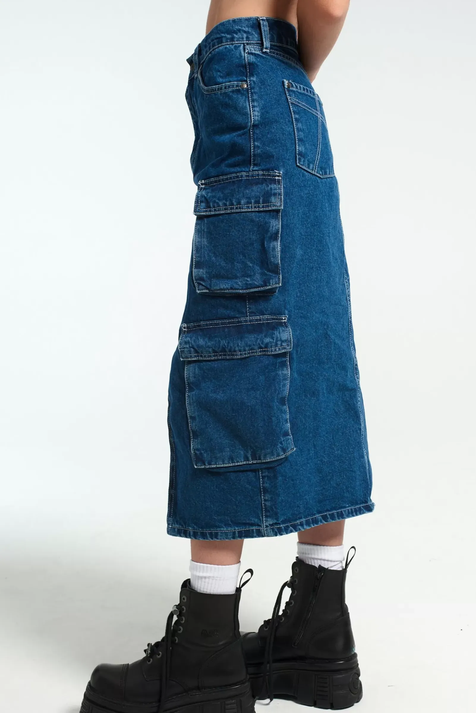 Skirts & Shorts^The Ragged Priest Soda Combat Skirt - Blue