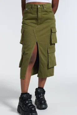 Skirts & Shorts^The Ragged Priest Soda Combat Skirt - Khaki