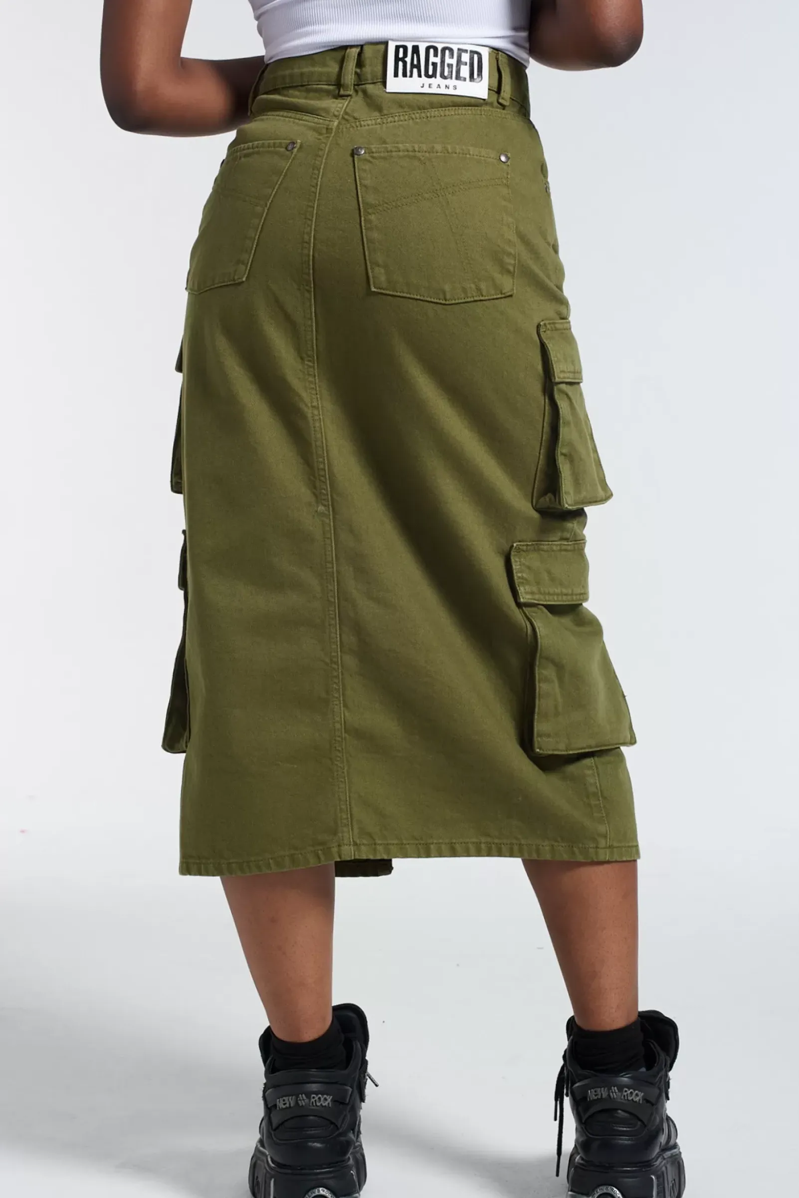 Skirts & Shorts^The Ragged Priest Soda Combat Skirt - Khaki