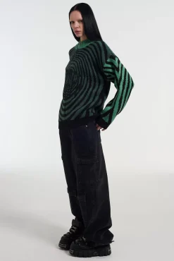 Knitwear & Sweats^The Ragged Priest Spiral Mock Jumper