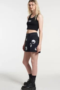 Skirts & Shorts^The Ragged Priest Spree Shorts Charcoal