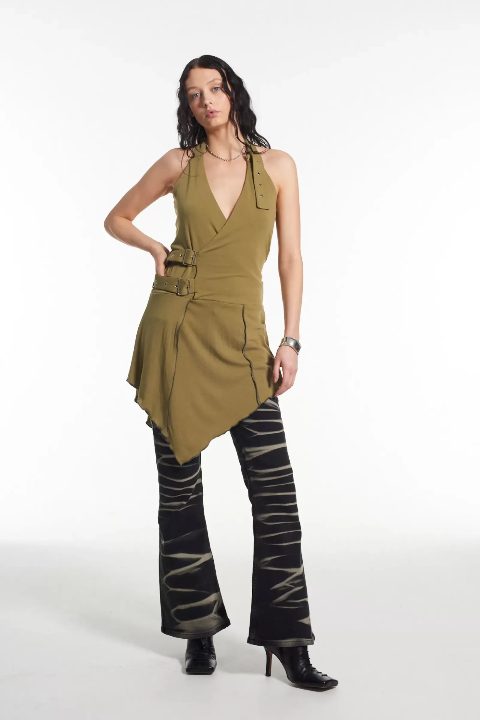 Dresses^The Ragged Priest Stranded Halter Neck Dress
