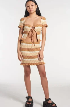 Skirts & Shorts^The Ragged Priest Sunrise Skirt Brown