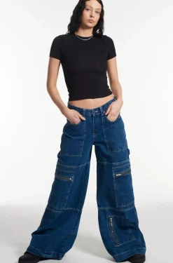 Jeans^The Ragged Priest Sweeper Jean Blue