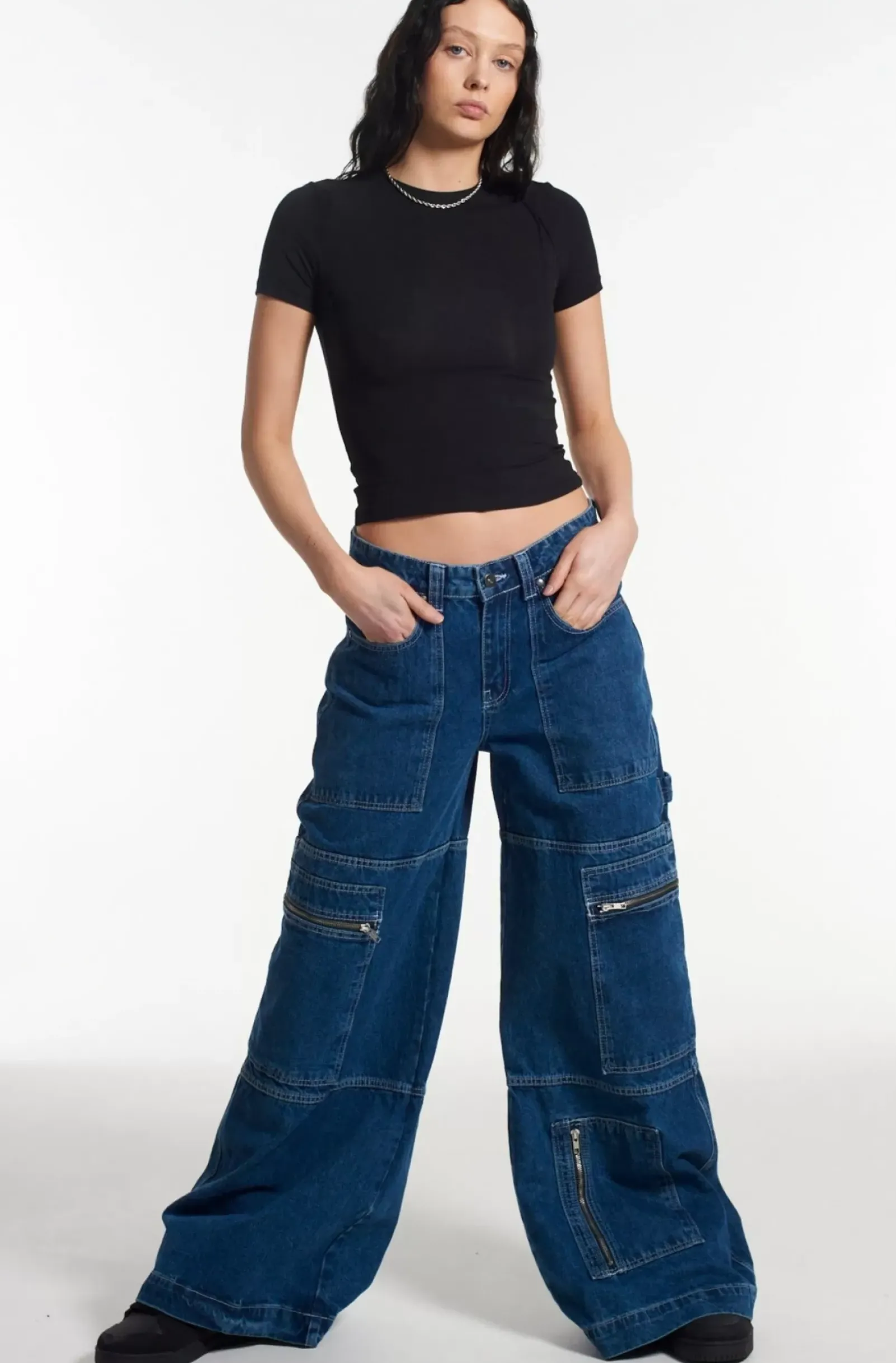 Jeans^The Ragged Priest Sweeper Jean Blue