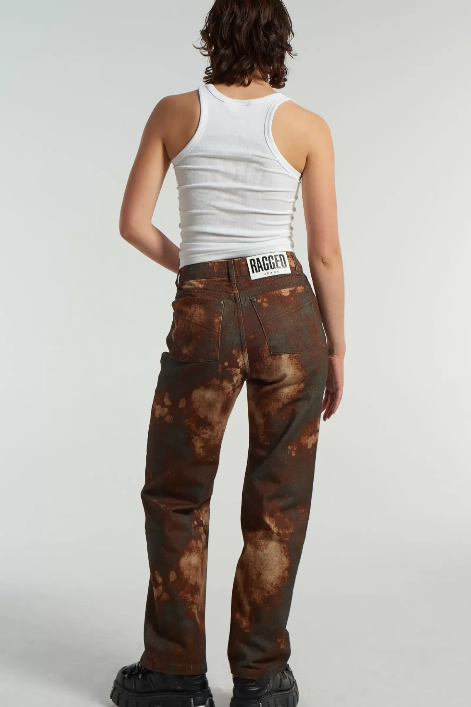 Jeans^The Ragged Priest Tie Dye Dad Jean