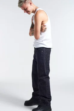 Jeans^The Ragged Priest Trademark Straight Leg Jean - Charcoal