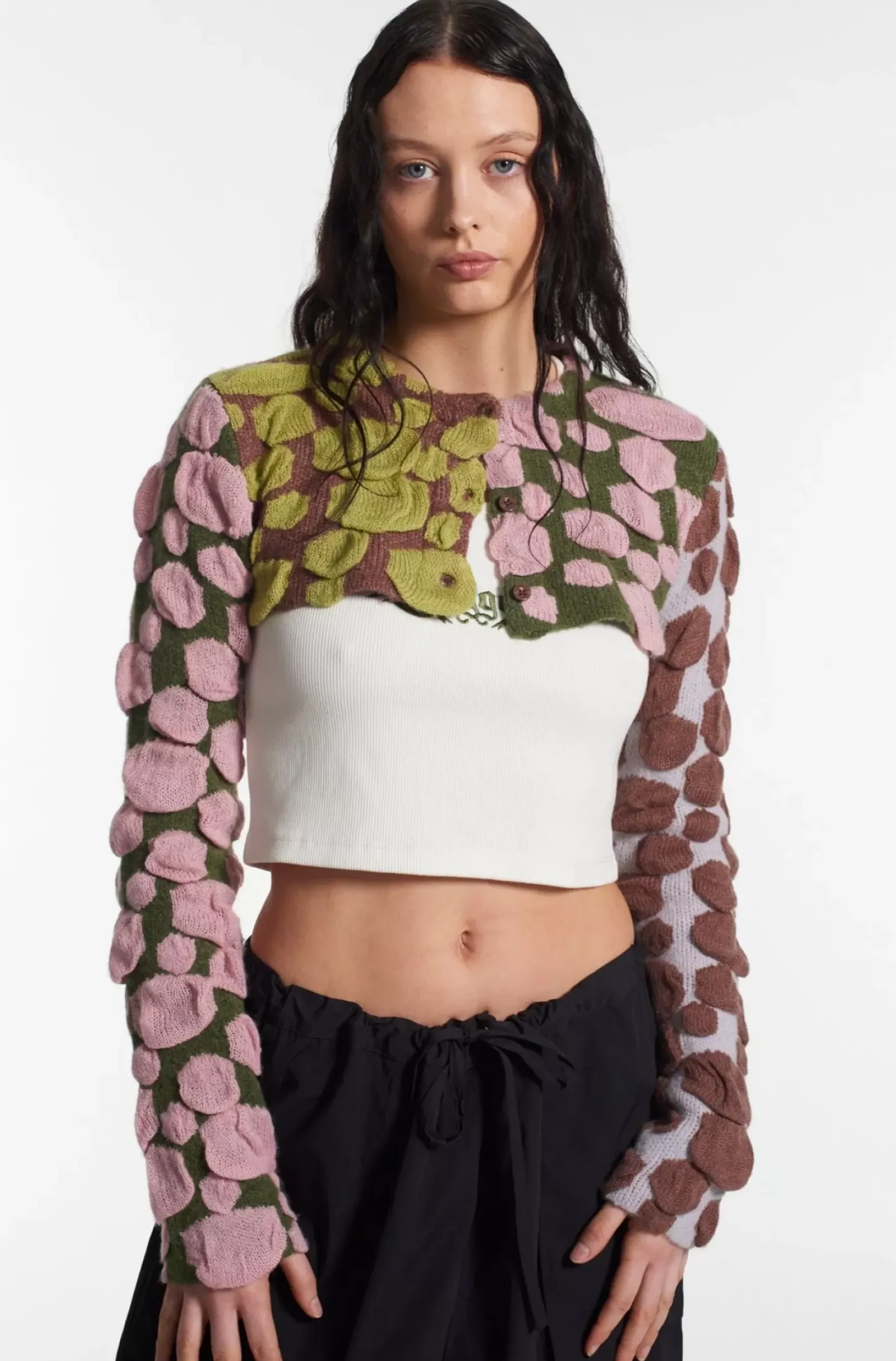Knitwear & Sweats^The Ragged Priest Trip Super Cropped Cardigan