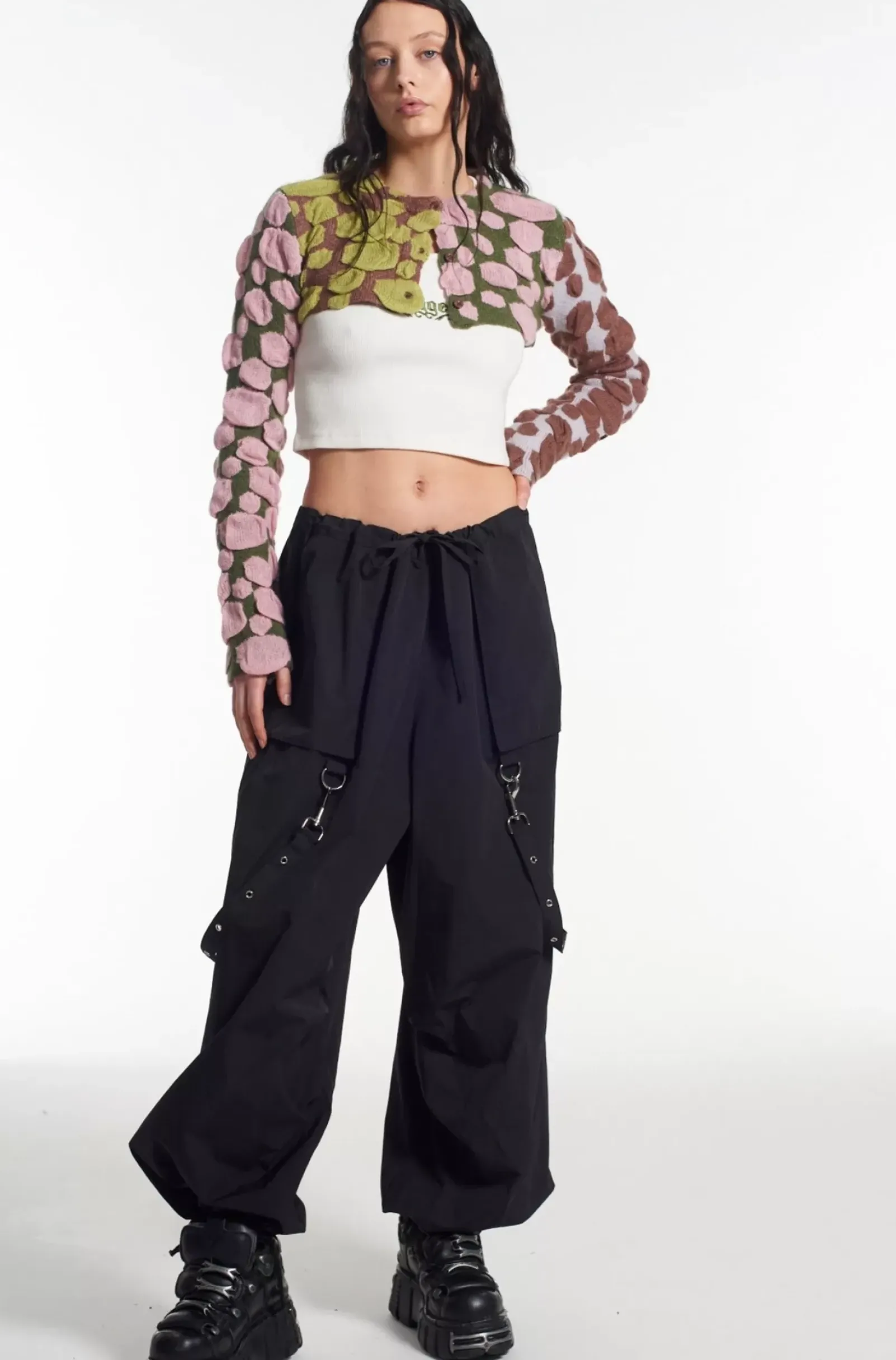 Knitwear & Sweats^The Ragged Priest Trip Super Cropped Cardigan