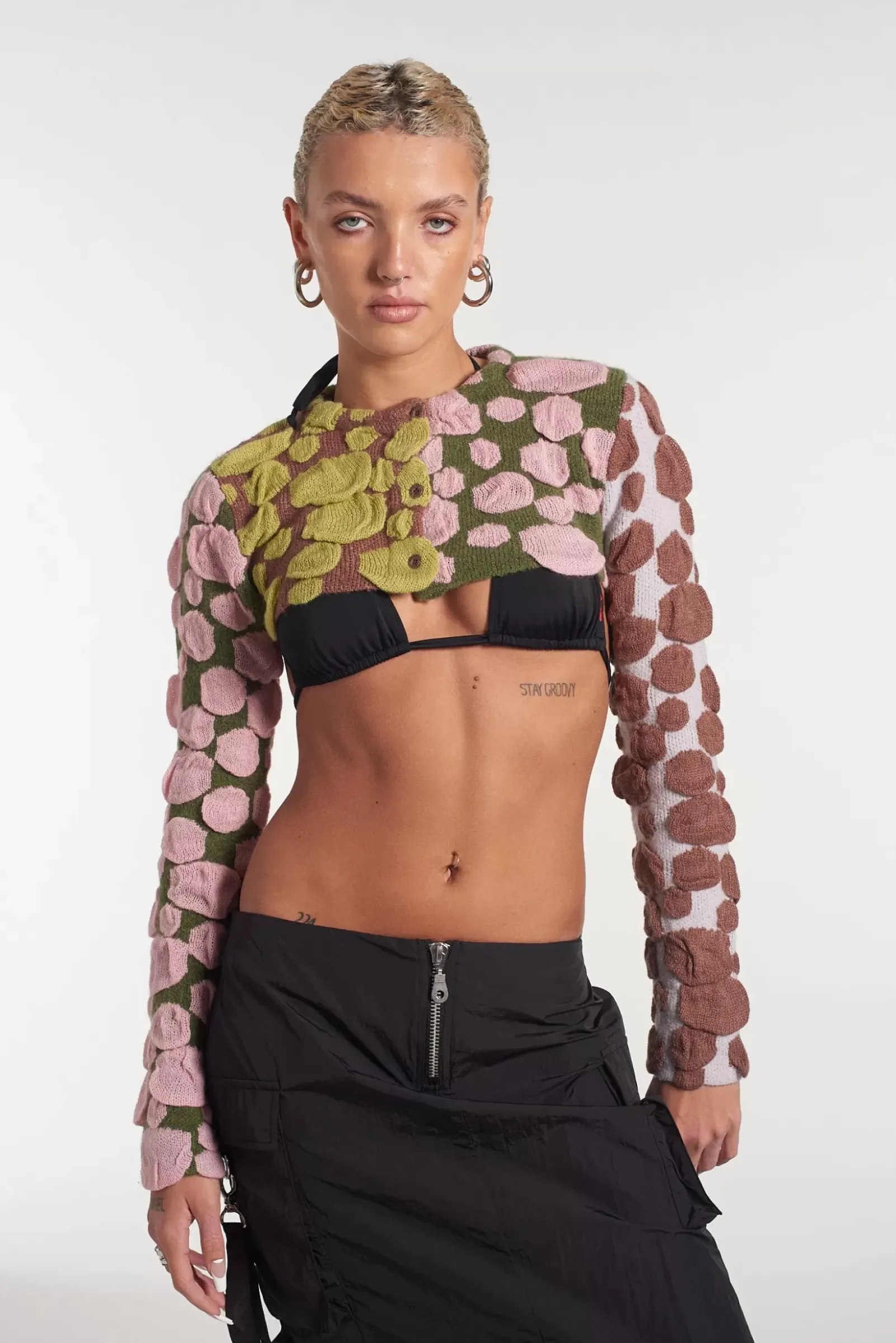 Knitwear & Sweats^The Ragged Priest Trip Super Cropped Cardigan