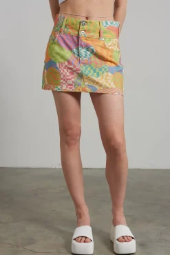 Skirts & Shorts^The Ragged Priest Twist Mini Skirt
