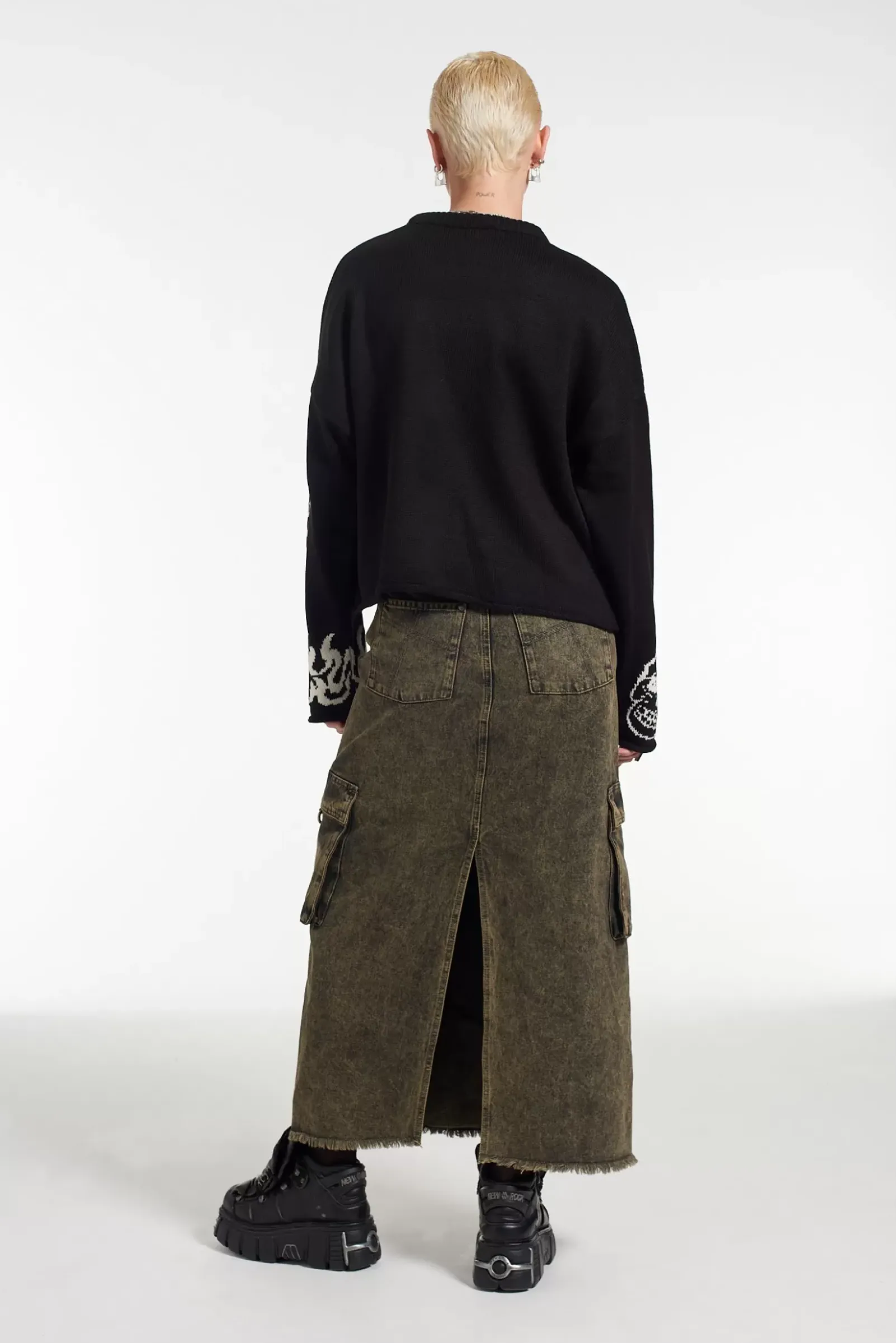 Knitwear & Sweats^The Ragged Priest Vandal Knit Black